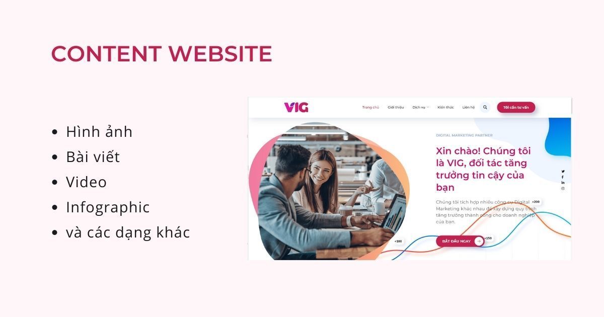 Content Website